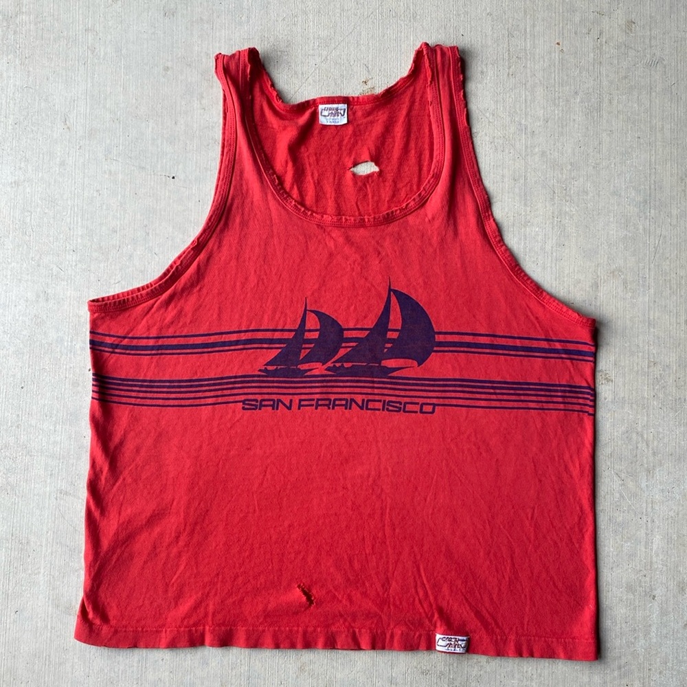 Vintage San Francisco tank top by crazy shirts